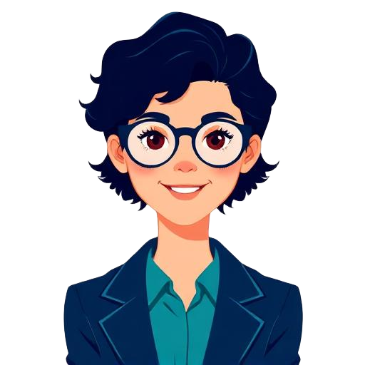 Illustrated portrait of Maya Okonkwo, Editor-in-Chief, FastmossPromo